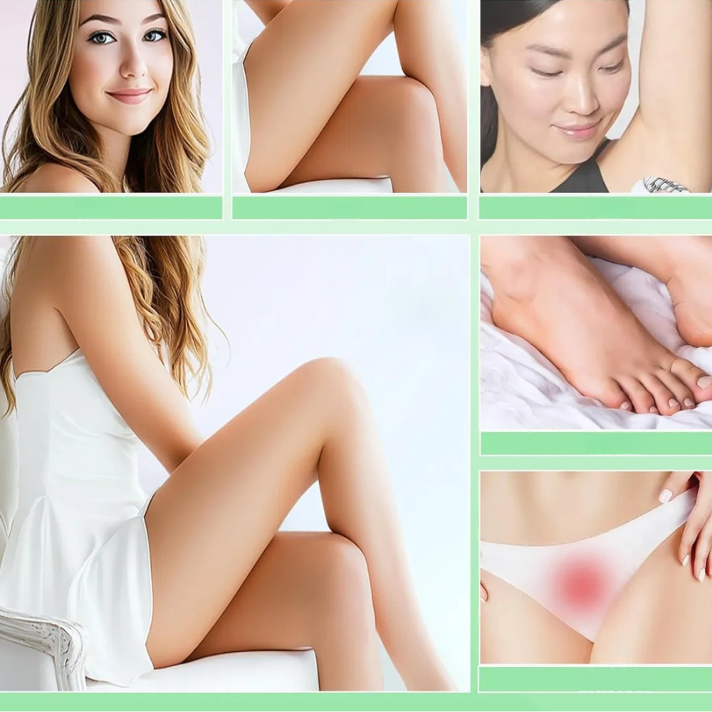 Epilateur Electrique Femme - SilkaPro™ - Vert