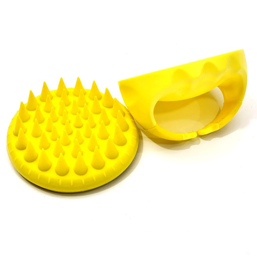 Massage Cuir Chevelu - ScalpEase™ - Jaune