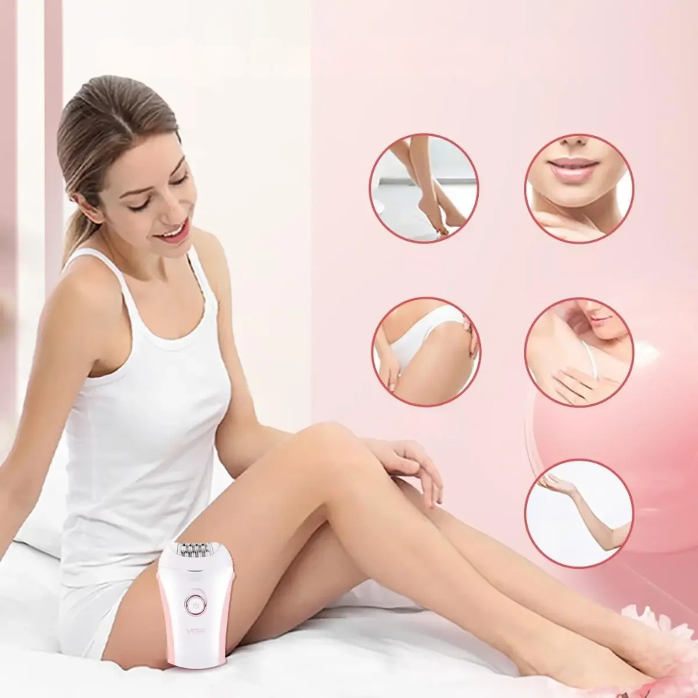 Epilateur Electrique Femme - SilkaPro™ - Rose