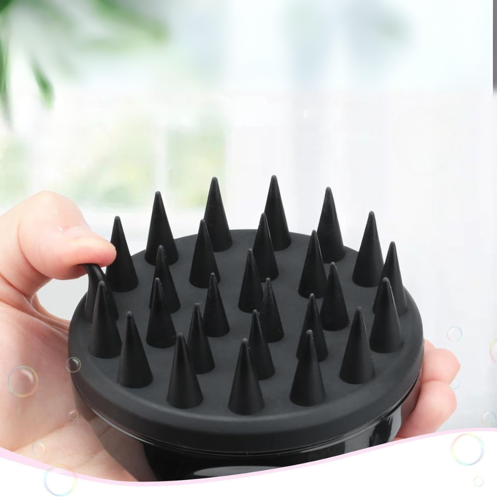 Massage Cuir Chevelu - ScalpEase™ - Noir