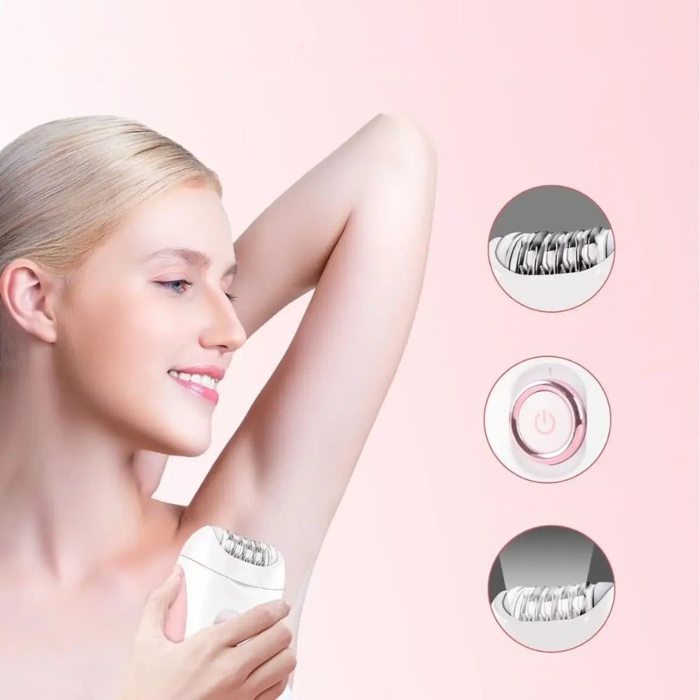 Epilateur Electrique Femme - SilkaPro™ - Rose