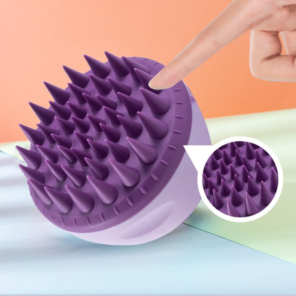Massage Cuir Chevelu - ScalpEase™ - Mauve