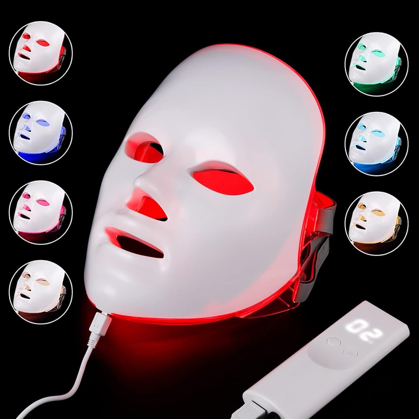 Masque LED Visage - LightDerma™