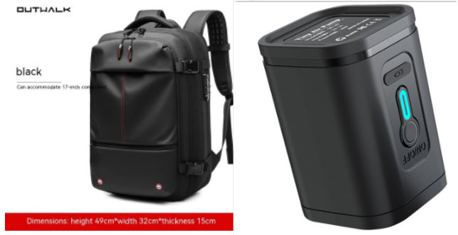 Sac à dos voyage compression imperméable antivol | VacPack™