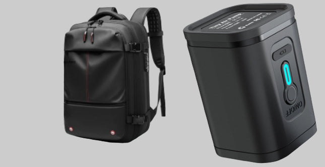 Sac à dos voyage compression imperméable antivol | VacPack™