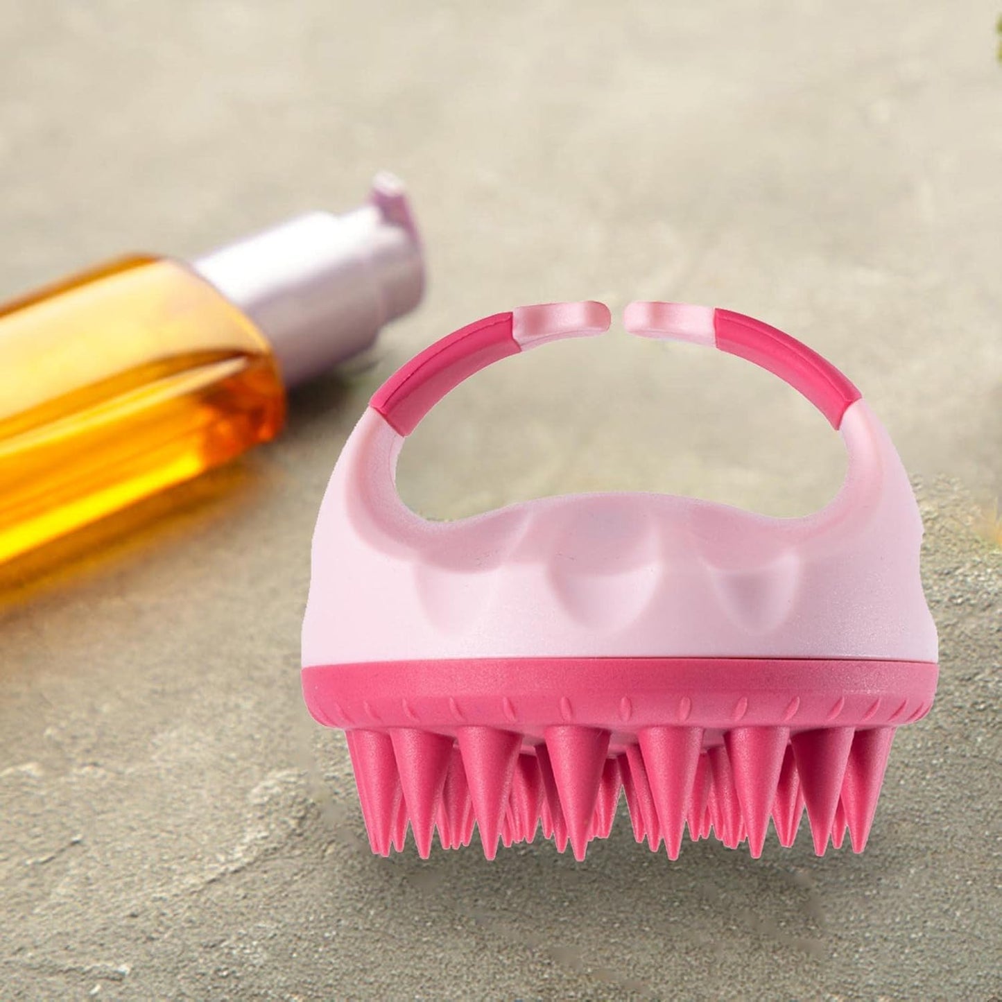Massage Cuir Chevelu - ScalpEase™ - Rose