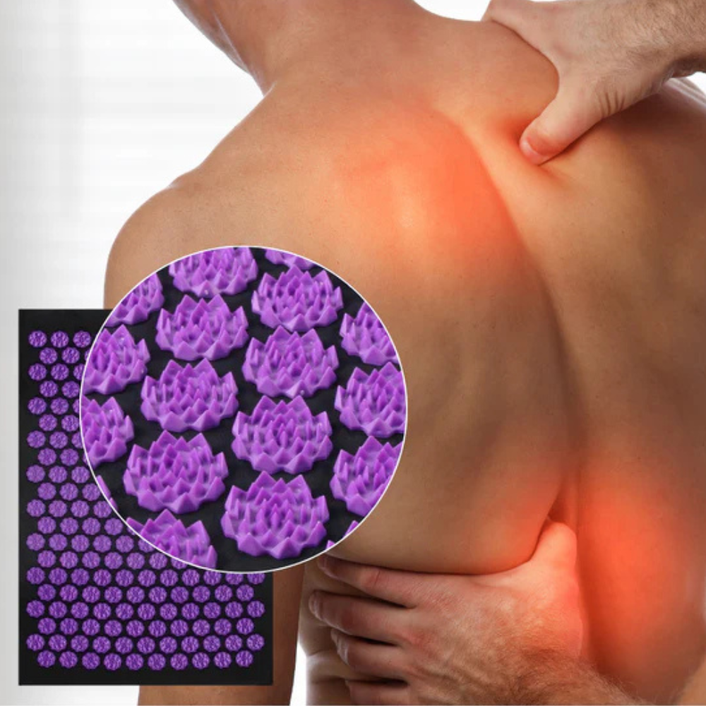 Tapis d'Acupression - SpikeZen™ - Lotus Violet