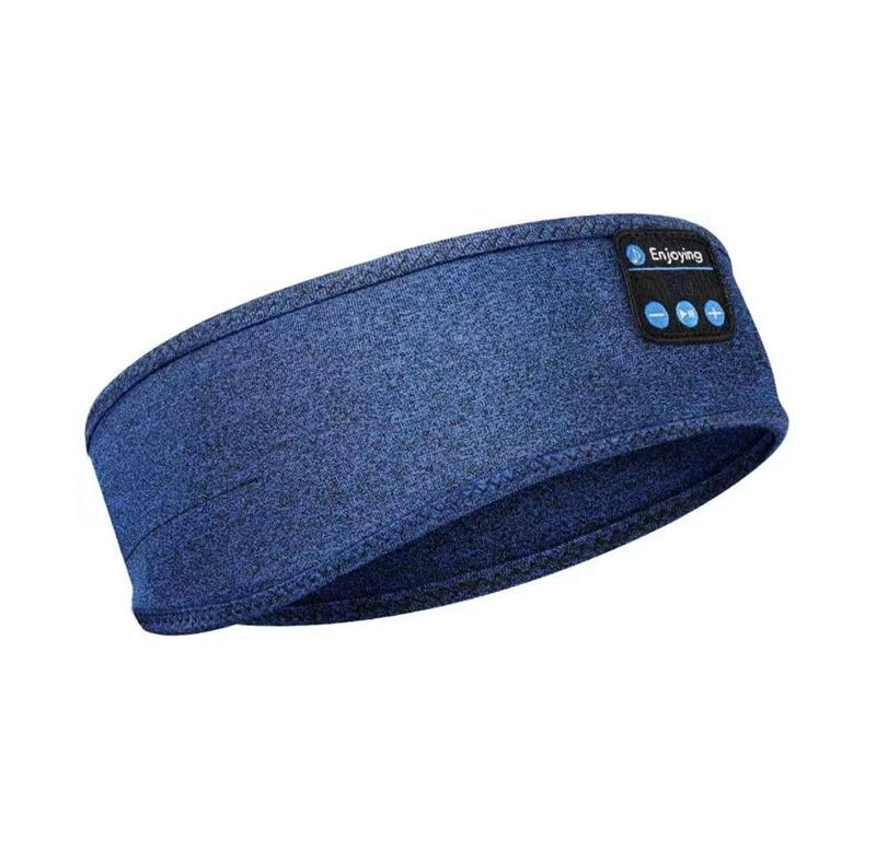 SomniWave™ – Masque de Sommeil Bluetooth 5.2 Ajustable pour Relaxation et Performances Sportives
