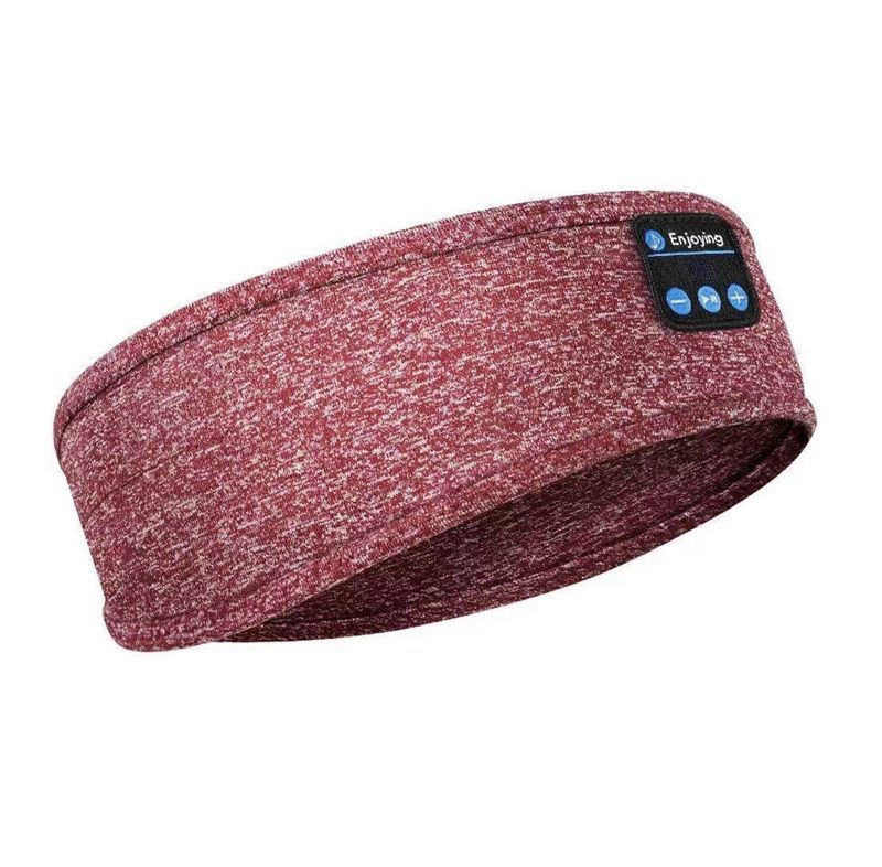 SomniWave™ – Masque de Sommeil Bluetooth 5.2 Ajustable pour Relaxation et Performances Sportives