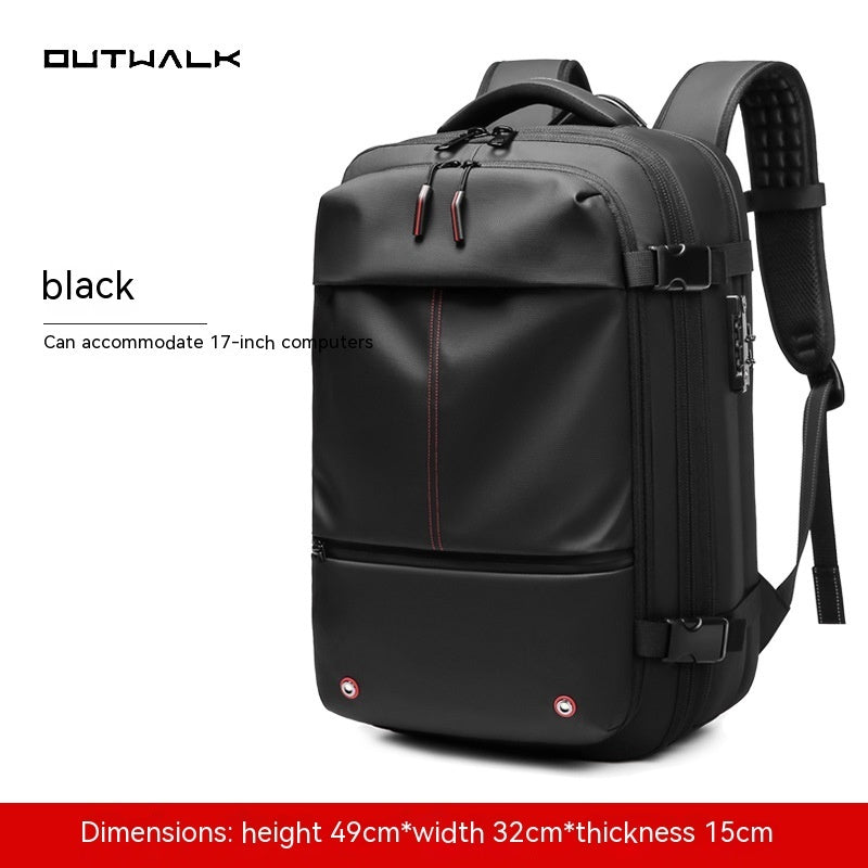Sac à dos voyage compression imperméable antivol | VacPack™
