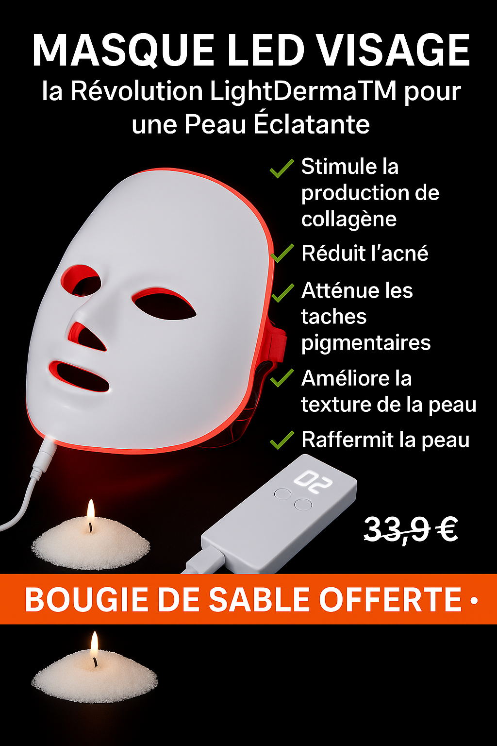 Sable de Bougie - ZenFlame™