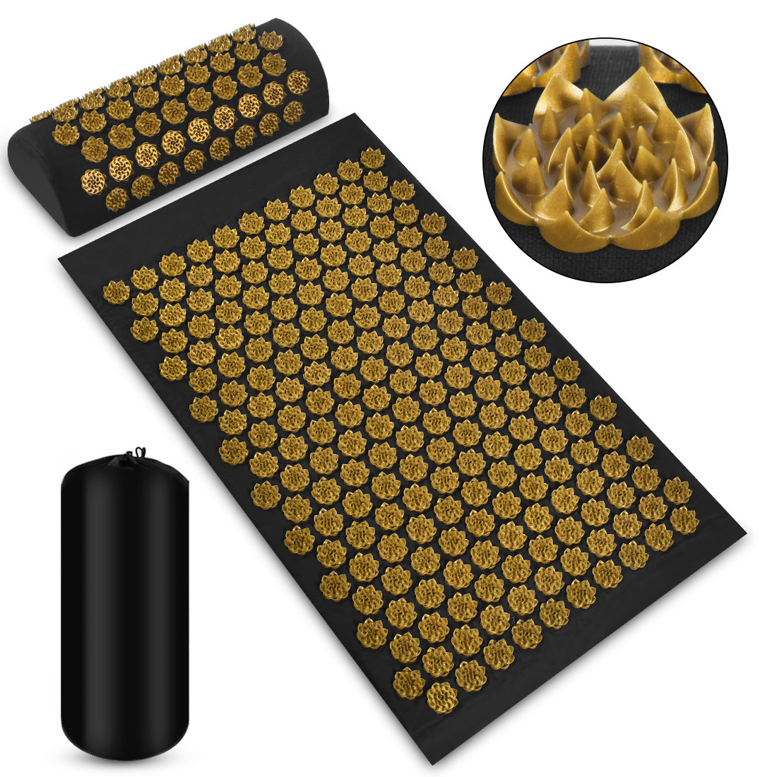 Water Drop Lotus Massage Mat