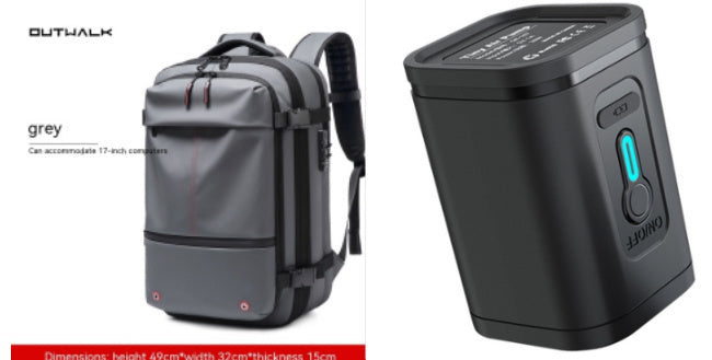 Sac à dos voyage compression imperméable antivol | VacPack™