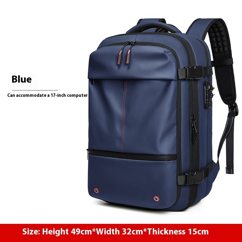 Sac à dos voyage compression imperméable antivol | VacPack™