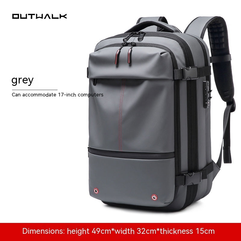 Sac à dos voyage compression imperméable antivol | VacPack™