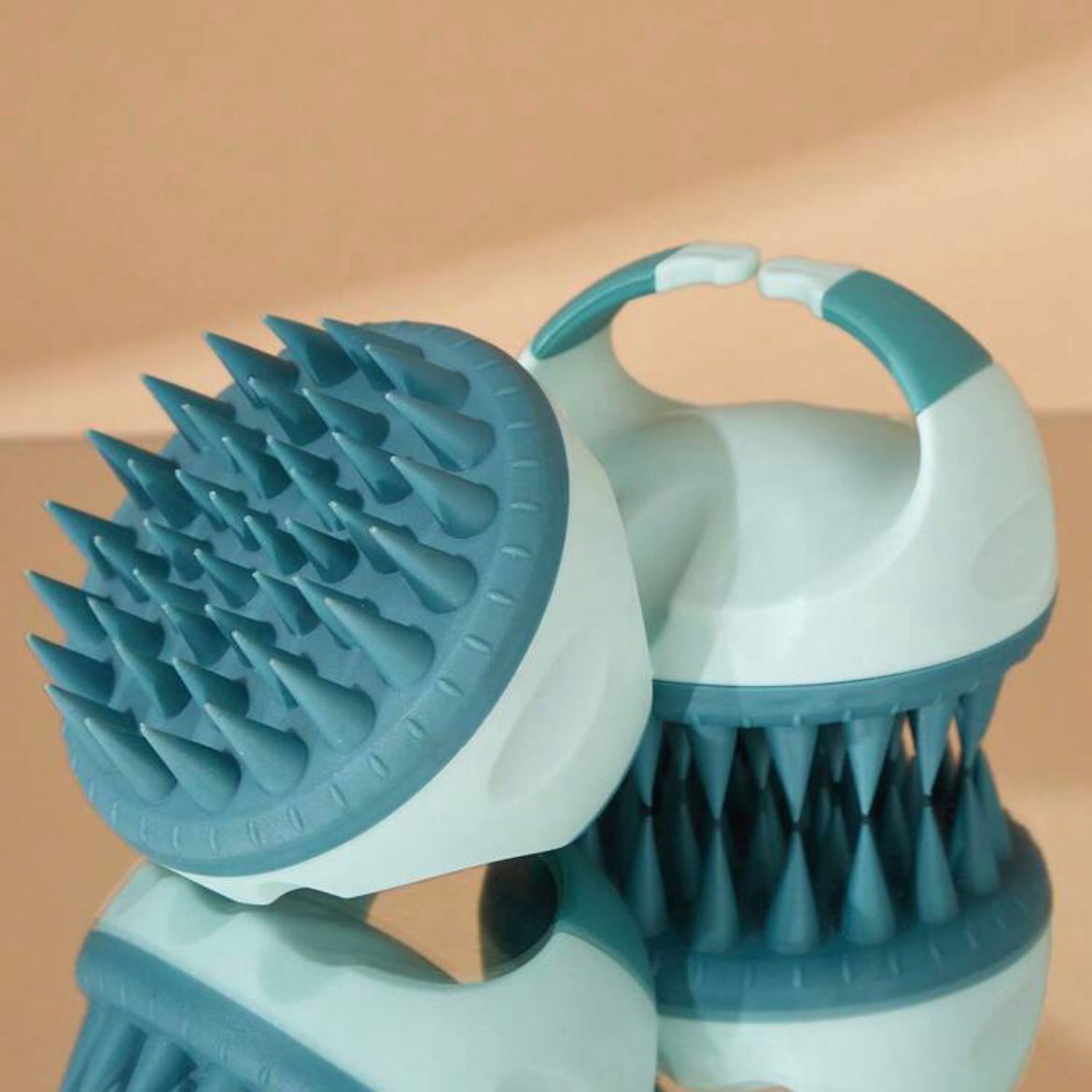 Massage Cuir Chevelu - ScalpEase™ - Vert