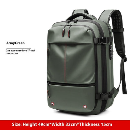 Sac à dos voyage compression imperméable antivol | VacPack™