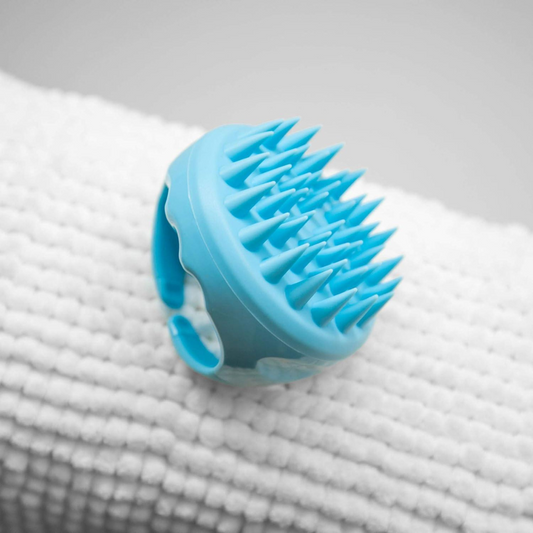 Massage Cuir Chevelu - ScalpEase™ - Bleu