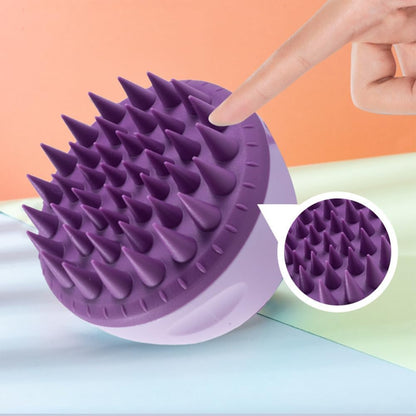 Massage Cuir Chevelu - ScalpEase™ - Mauve