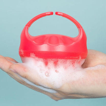 Massage Cuir Chevelu - ScalpEase™ - Rouge