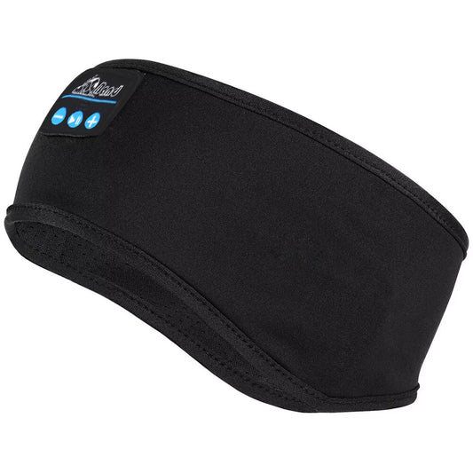 SomniWave™ – Masque de Sommeil Bluetooth 5.2 Ajustable pour Relaxation et Performances Sportives