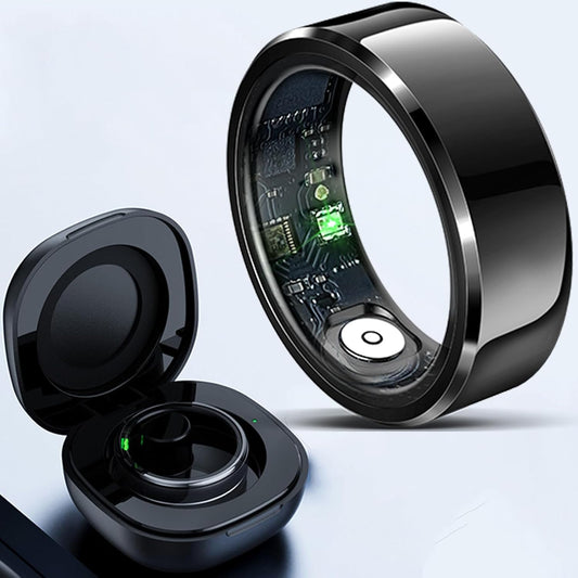 Bague Connectée - RingVital™ - Noir Titane