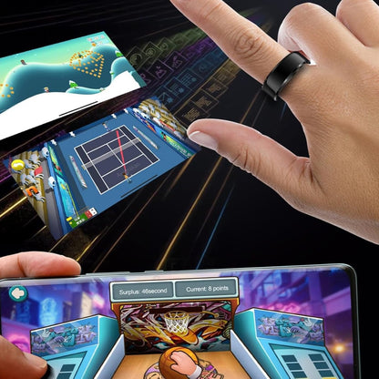 Bague Connectée - RingVital™ - Noir Titane