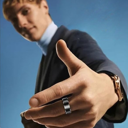 Bague Connectée - RingVital™ - Argent Chrome