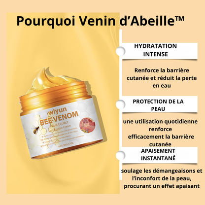 Venin d’Abeille™ | Crème Réparatrice Hydratante & Régénérante