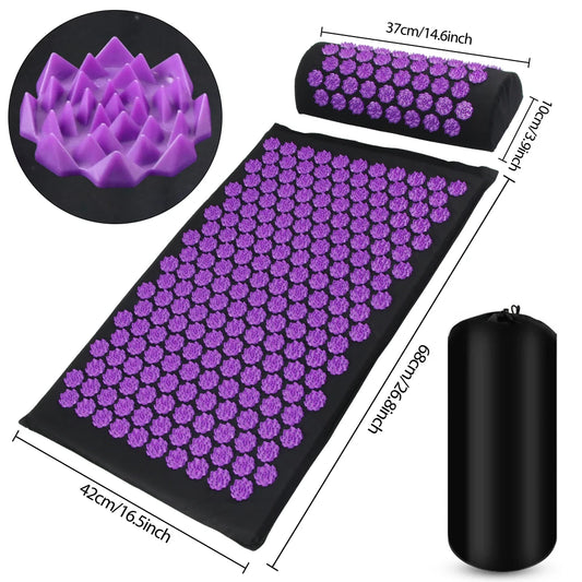 Tapis d'Acupression - SpikeZen™ - Lotus Violet