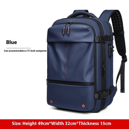 Sac à dos voyage compression imperméable antivol | VacPack™