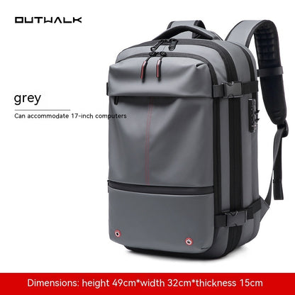 Sac à dos voyage compression imperméable antivol | VacPack™